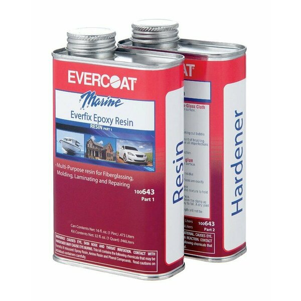 Evercoat EVERFIX EPOXY RESIN & HARDENER 100643